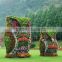 fake grass animal high color fastness Meadow green artificial grass topiary