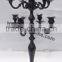 Black candelabras weddings & wedding floor black candelabra