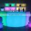 translucent solid surface luminous led bar table design