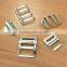 Stampling steel Tab and moveable bar web strap buckles