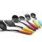Compertitive 12pc nylon utensil kitchen tools with TPR handle kitchenware set