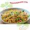 Halal wok ready quality fresh noodles with kelp made from konjac glucomannan flour