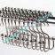 Wholesale 80mm Bathroom Metal Double Hook Curtain Ring