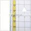 Chinese Manufactuere OEM small plastic PVC flexible square protractor # KPP-6