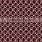 geometric design screen stamped jacquard raschel blanket/mink royal blanket/piping blanket