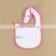 2015 Summer Design Embroidery Newborn Baby Waterproof Bibs Cotton Directly from Kids Clothes Supplier
