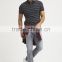 MGOO Summer Fashion Men Striped Polo Shirts 100% Cotton Short Sleeve Slim Fit Polo Shirt