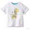 2016 Manufacturer new fashion cotton baby boys and baby girls clothes t shirt summer with printed Giraffe