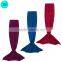ShiJ 600g Adult High Quality Crochet Mermaid Tail Blanket
