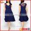 Plus Size Chiffon Midi Dress Wholesale Xxl Size Women Casual Dress