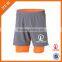 Running sport shorts/ board shorts with plastic legs in shorts