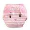 fashion striped style soft cotton absorbent baby nappy cloth