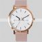 Top Brand Simple Fashion Women Men Unisex Leather Watch