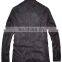 lastest fashion winter handsome parka mens quilted leather jacket