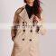 High Quality Fashion Women Korean Trench Coat Wholesale