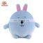 ICTI approved custom soft toy baby hugging rabbit plush animal toys for decoration