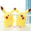 2015 Cartoon Pikachu pillow promotional custom stuffed plush Pikachu figure Emoji Pillow