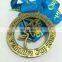 Hollowed-out energetic medal custom zinc cast sport medal as the souvenir