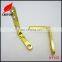 L shape gold box hinge