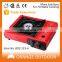Orange Outdoor Piezoelectric butane Portable Gas Stove