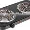two burners electric hot plate,electric stove,cooker