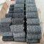 Hex-pipe twisted wire wheel brush roll 125mm diameter
