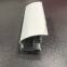 sliding door roller track alu profile aluminium stile vertical handle