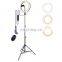 3200K-5600K aros de luz 10 inch LED make up ring fill light dimmable led selfie ring light with tripod stand ringlight