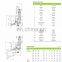 JIS F3060 CAST STEEL SCREWDOWN VERTICAL STORM VALVE