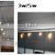 Lighting Track System accessories 1 Meter 2 Wires Aluminum Track Light Rail, LED light track rail