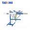 With Micro-Regirstration Manual 6 colors 6 station screen printing machine