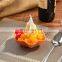 Simulation Ice Cream Model Artificial Fruit Ice Cream Waffle Cup Display Model For Decoration