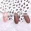 JOYFUL 496-501 autumn and winter new decals 3D adhesive leopard print nail Beauty stickers