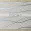 White pvc sheet on plywood furniture material