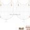 Cat-Face Shaped Metal Photo Hanging Display Wall Storage shelf Organizer with Hooks