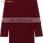 Ladies Low Round Neck Woolen Cashmere Sweater Cashmere Supplier China