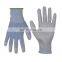 HANDLANDY ANSI Cut Level 4 Anti Slip Construction Dipped Gloves PU Coated Gloves Work Safety