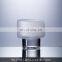 Customized Home Table Decoration Placement Big Cup Shape Vase Glass Flower