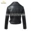 Spring Fashion Women Smooth Motorcycle Faux Leather Jackets Ladies Long Sleeve Autumn Winter Office Streetwear Jacket