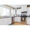 Luxury solid wood white shaker design with  laminate doors kitchen skins cabinet