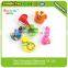 Novelty School 2D Extruded Music Shaped Flat Eraser Set