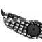 W205 Front grill for Mercedes benz  C class W205 gloss black style GT sports line 2019+