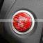 Ignition switch button red carbon fiber cover for Mercedes Benz