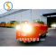 Special electric railway tractor / railway flat car for railway oil tank wagon