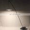 Black Minimalist Modern Simple Metal LIving Room LED Stand Floor Lamp