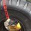 Bias engineering vacuum tyre L5 straight groove deep pattern tyre 23.5-25 for glass plant loaders in steel works