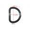 Black Silver Gold 1 Inch Custom Leather Handbag D-Ring Shape Metal D Ring Buckle For handbags Belt