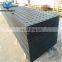 Anti slip wear resistant ground protection temporary roadways temporary HDPE road mats gravel road heavy duty track mats