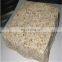 g682 yellow rusty granite cube stone paving