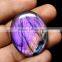 Purple Labradorite Cabochon Oval Polished Labradorite Gemstone